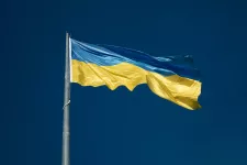 Photo. The Ukranian flag. Yehor-Milohrodskyi, Unsplash.