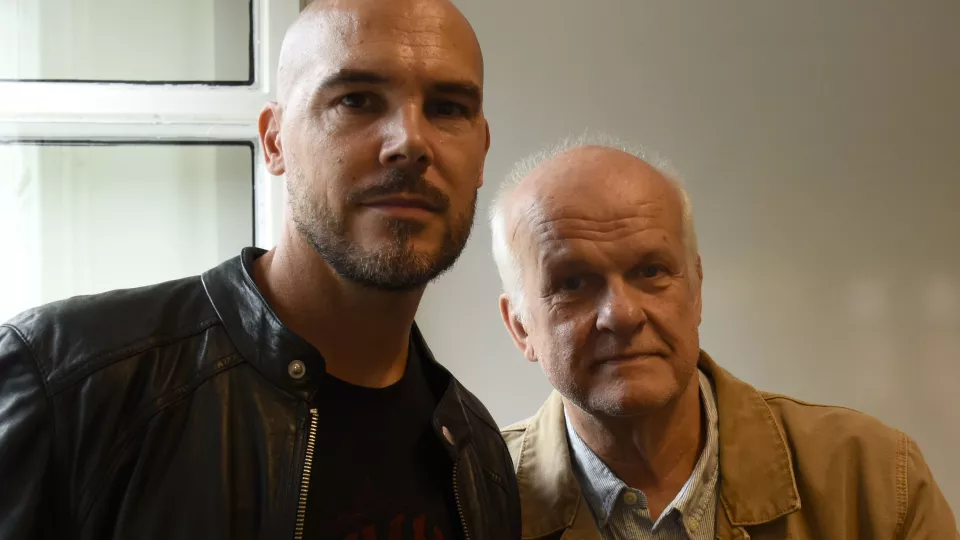 Nicolas Lunabba och Arne Kristiansen.
