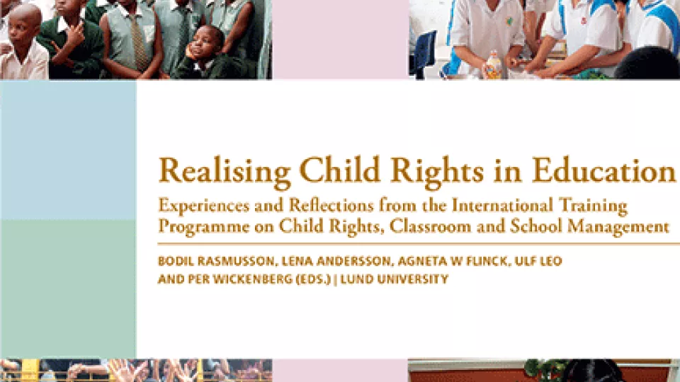 Realising Child Rights in Education