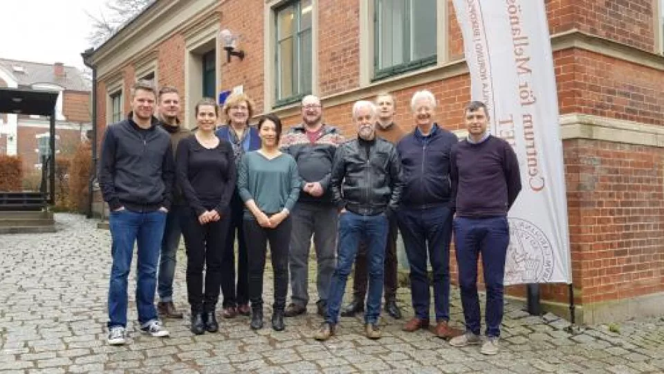 Gruppfoto på deltagare i forskarsymposiet om nationalismer i sydostasien vid Sasnet, Lunds universitet, april 2018