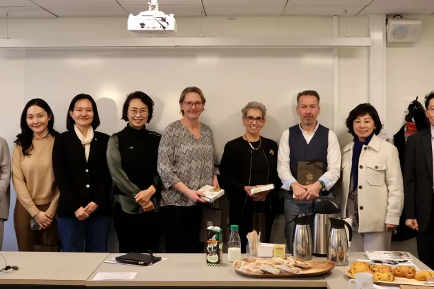 The Ambassador of the Republic of Korea to Sweden and a Korean National Assembly delegation.