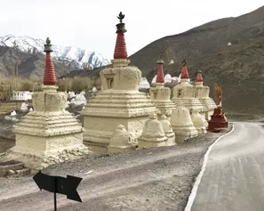 Roadside in Stok, Ladakh